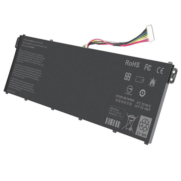 (image for) Replacement AC14B18J Battery for Acer 3ICP5/57/80 AC14B13J Aspire ES 15 ES1-131 Chromebook 11 CB3-111 11.4V 36Wh