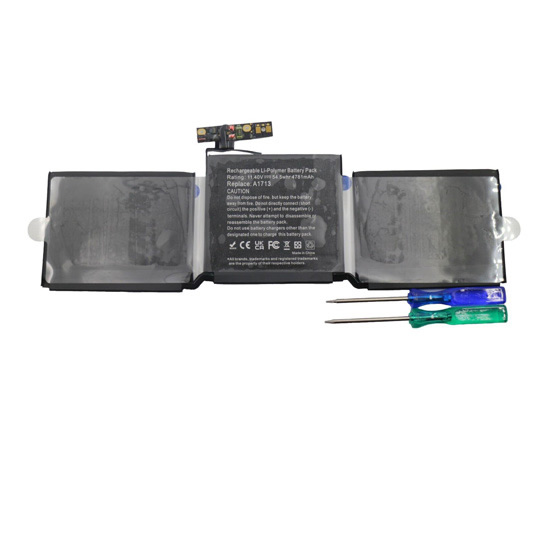 (image for) 11.4V Replacement A1713 A1708 A1708 Battery for Apple MacBook Pro 13 Late 2016 Mid 2017 MLL42CH/A