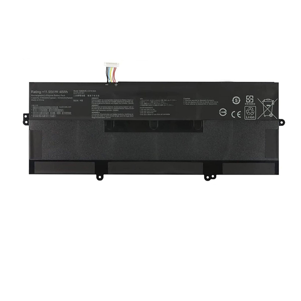 (image for) 11.55V Replacement Battery for Asus C31N1824 0B200-03290000 Chromebook Flip C434 C434TA Series 48Wh