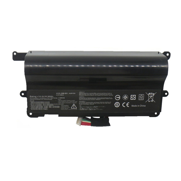 (image for) 14.4V Replacement Battery for Asus A42N1520 4ICR19/66-2 ROG GFX72 GFX72VY G752VY Series 96Wh