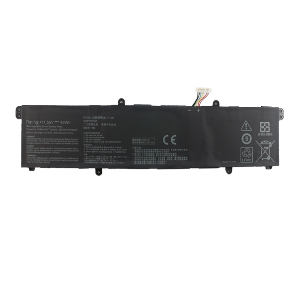 (image for) 11.55V Replacement Battery for Asus 0B200-03580000 VivoBook Flip 14 F413JA K413EA R413DA Series 42Wh
