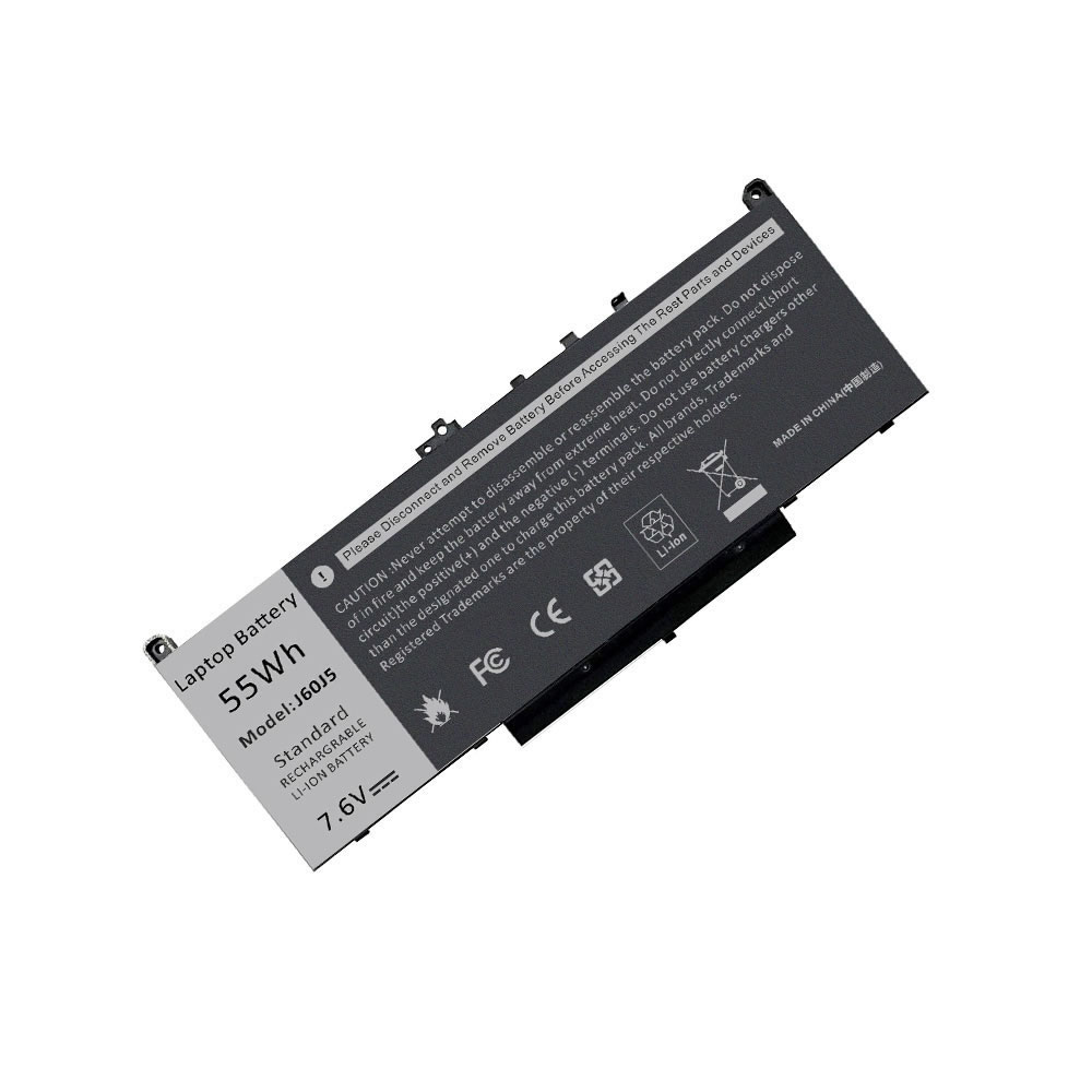 (image for) 55Wh Replacement F1KTM 579TY 07CJRC 451-BBSY Battery for Dell Latitude 7270 7240 14 E7470 Series