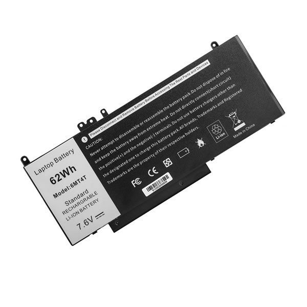 (image for) Replacement Battery for Dell 7V69Y TXF9M 79VRK 07V69Y 6MT4T Latitude E5470 E5570 Notebook 7.6V 62Wh