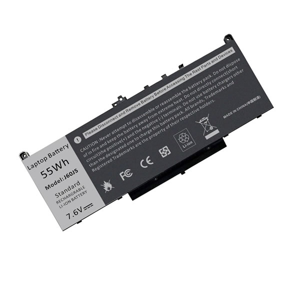 (image for) Replacement J60J5 R1V85 Battery for Dell Latitude E7270 E7470 MC34Y 242WD 0MC34Y GG4FM R97YT IW2Y2 7.6V 55Wh