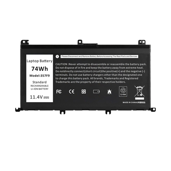 11.4V Replacement Battery for Dell 071JF4 0357F9 Inspiron 15 5000 7000 Series 7567 7557 7559 74Wh