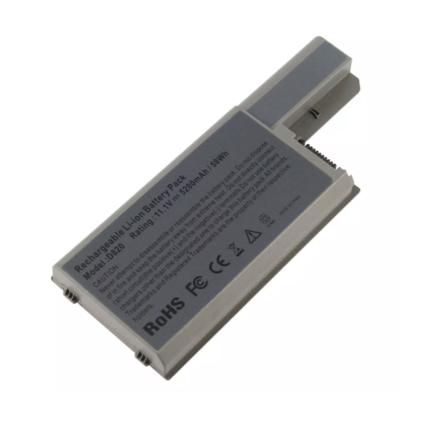 (image for) 11.1V Replacement Battery for Dell 310-9122 310-9123 312-0393 312-0394 Latitude D531 5200mAh