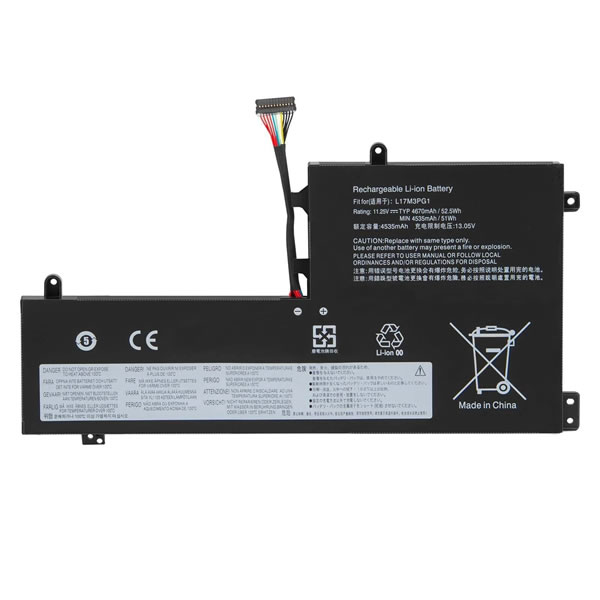 (image for) 11.25V L17M3PG3 L17C3PG1 Battery for Lenovo L17L3PG1 L17M3PG1 L17M3PG2 L17C3PG2 Replacement 57Wh