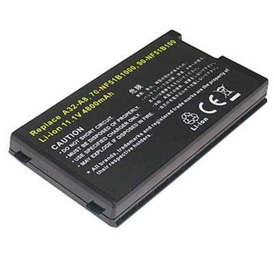(image for) 11.10V 4800mAh Replacement Laptop Battery for Asus 70-NF51B1000 90-NF51B1000 90-NF51B1000Y