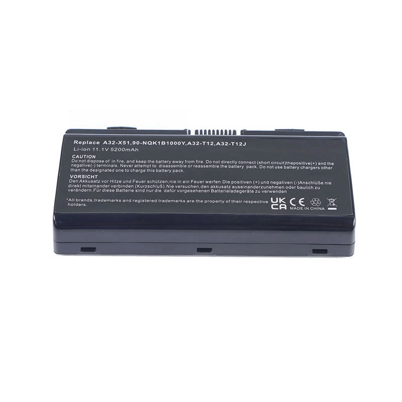 (image for) 11.10V 5200mAh Replacement Laptop Battery for Asus 90-NQK1B1000Y A32-T12 A32-X51