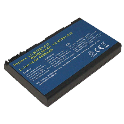 Replacement Laptop Battery for Acer BT.00804.012 LC.BTP01.017 LC.BTP01.019 5200mAh - Click Image to Close