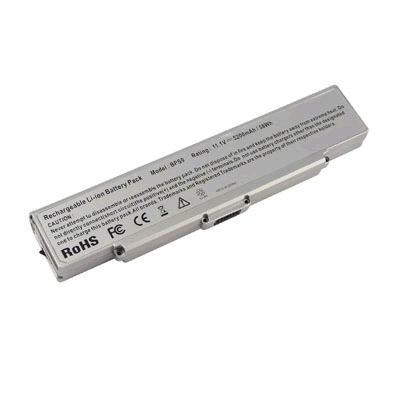 11.10V 5200mAh Replacement Laptop Battery for Sony VGP-BPS10 VGP-BPS9/B - Click Image to Close
