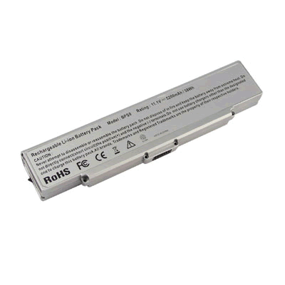 (image for) 11.10V 5200mAh Replacement Laptop Battery for Sony VGP-BPS10 VGP-BPS9/B