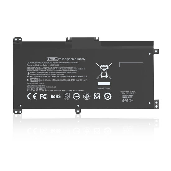 11.55V 41.7WH Replacement Battery for HP Pavilion x360 14-ba001ns 14-ba018ng 14-ba031ng TPN-W125