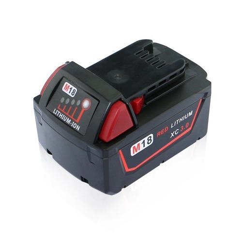 (image for) 3000mAh Replacement Tool battery for Milwaukee 48-11-1815 48-11-1820 0880-20 2601 2601-20