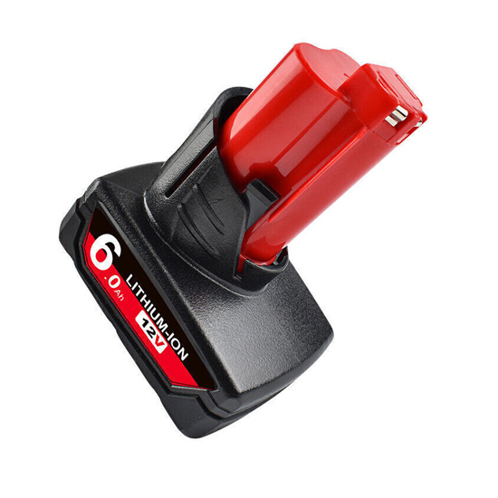 (image for) 12V 6000mAh Replacement battery for Milwaukee 48-11-2440 C12 B C12 BX M12 M12 XC 48-11-2460