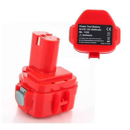(image for) Replacement Tools battery for Makita 638347-8 638347-8-2 PA12 2000mAh