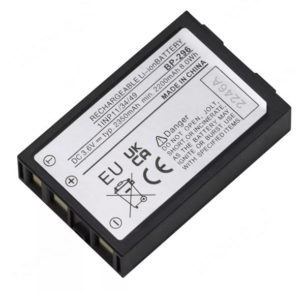 (image for) Replacement BP-296 Battery for Icom IC-M37 IC-M37E Handheld VHF Marine Radio