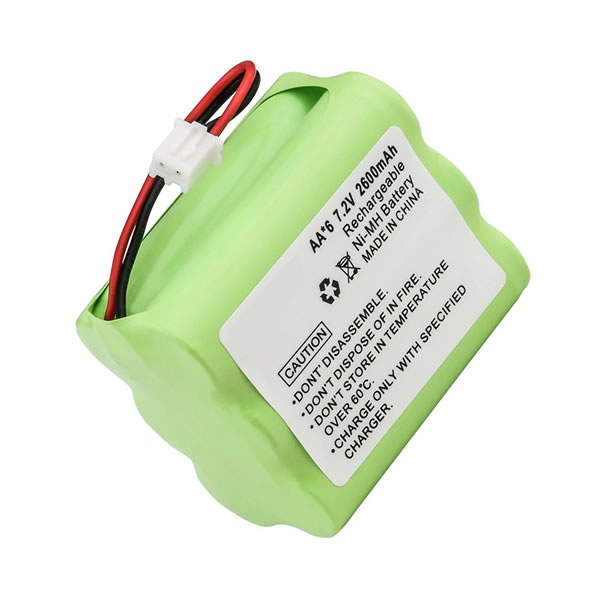 (image for) Replacement Battery for 2GIG 10-000013-001 10000013-001 10000013001 10-000009-001 10000009-001 10000009001 7.2V 2600mAh