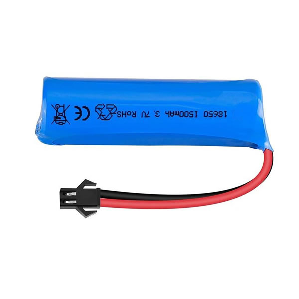 (image for) Replacement 18650 Rechargeable Li-ion SM Plug Connector Battery For Off Road 3.7V 1500mAh