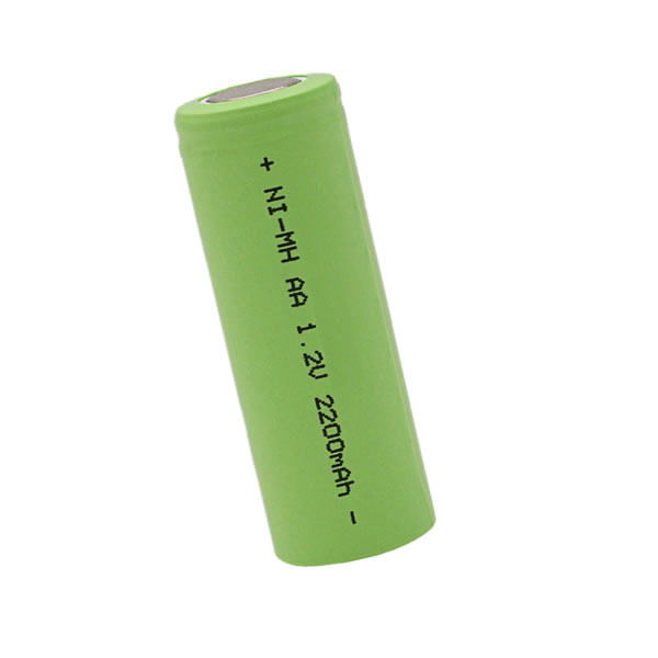 (image for) Replacement AA 1.2V 2200mAh Flat Top Ni-MH Battery for AA-2100NMFT Remington DA307 Electric Shaver Custom Radios
