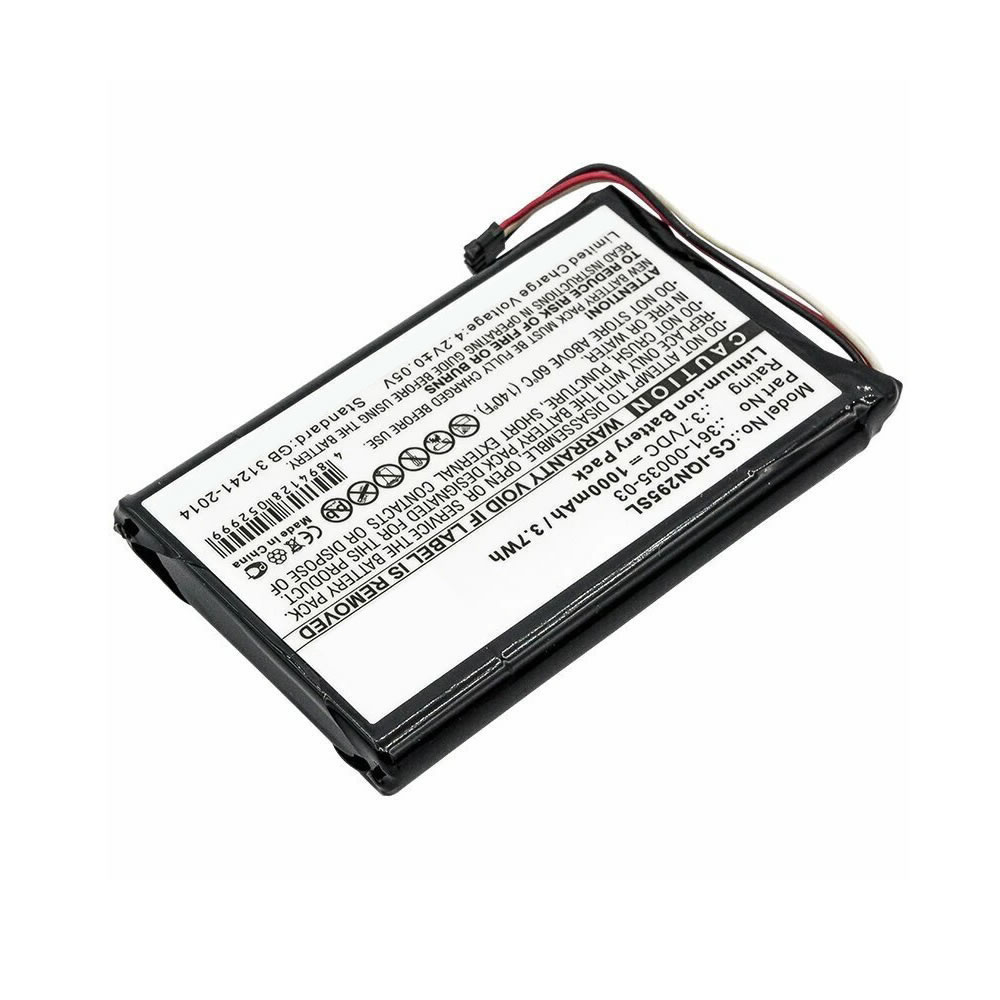 (image for) 3.70V 1000mAh Replacement Battery for Garmin 010-01316-00 Nuvi 2557 2557LMT 2547 LMT 2597
