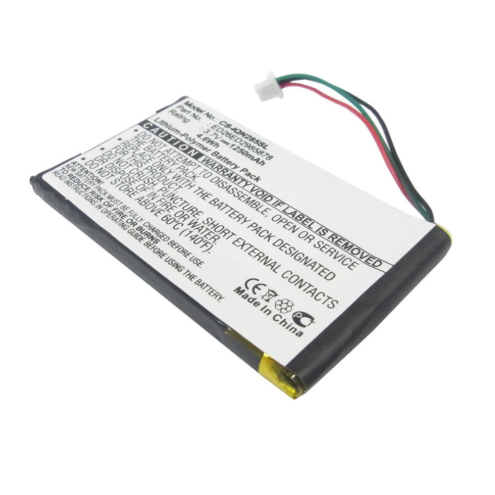(image for) 3.70V 1250mAh Replacement Battery for Garmin ED26ED2985878 Nuvi 285 285W 285WT