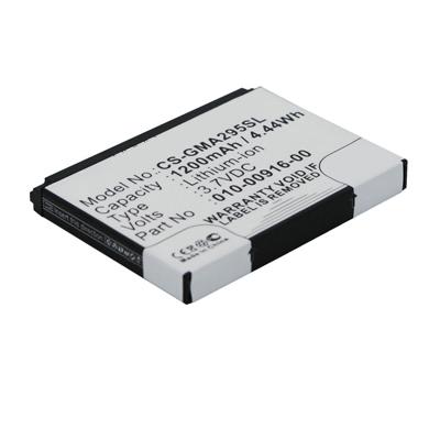 (image for) 3.7V 1200mAh Replacement Battery for Garmin 010-00916-00 010-00916-00-GA Nuvi 295 295W
