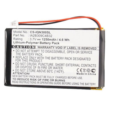 (image for) 1250mAh Replacement Battery for Garmin Nuvi 350 350T 360 360T 370 361-00019-02 IA2B309C4B32