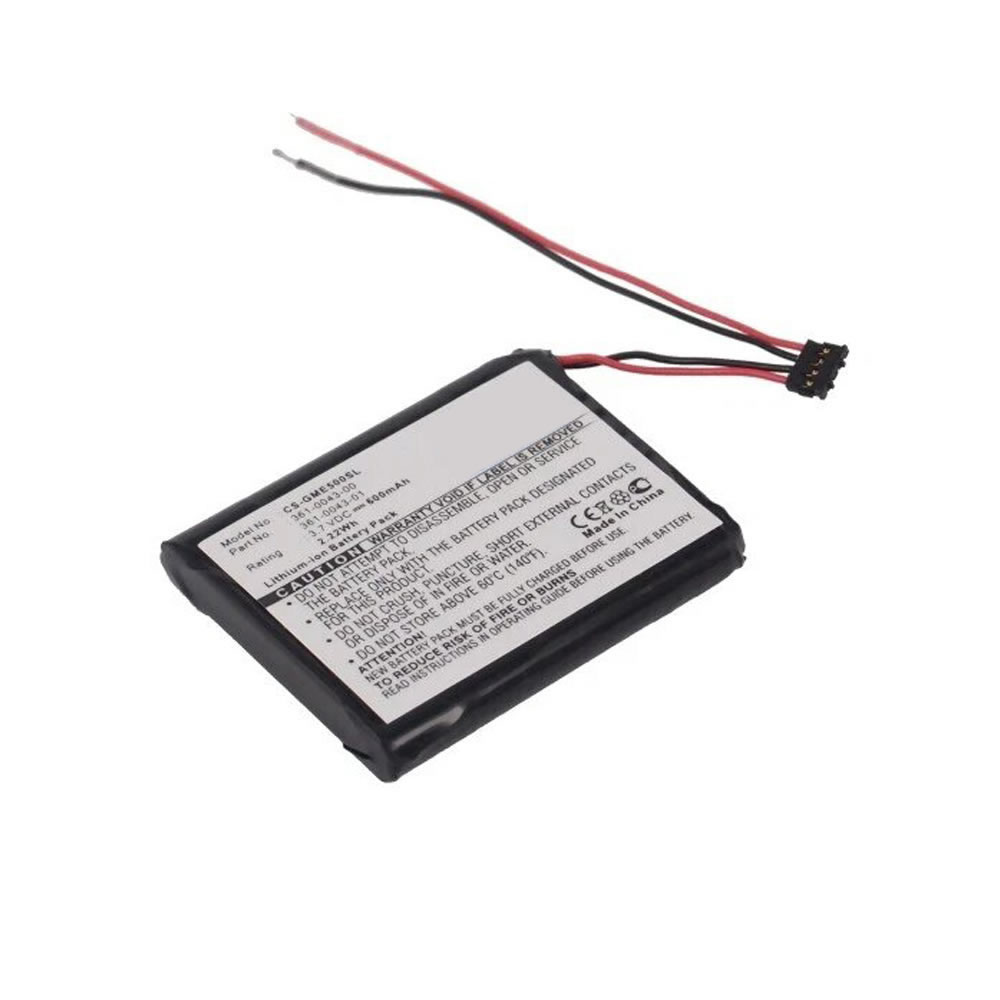 (image for) 600mAh Replacement Battery for Garmin Edge 200 205 500 361-0043-00 361-0043-01