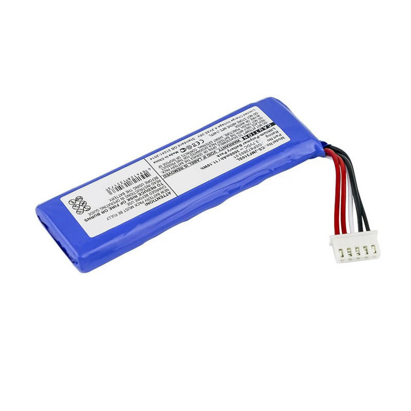 (image for) Replacement 3.70V 3000mAh Li-Polymer Battery for Flip 3 JBLFLIP3GRAY JBL GSP872693 P763098 03