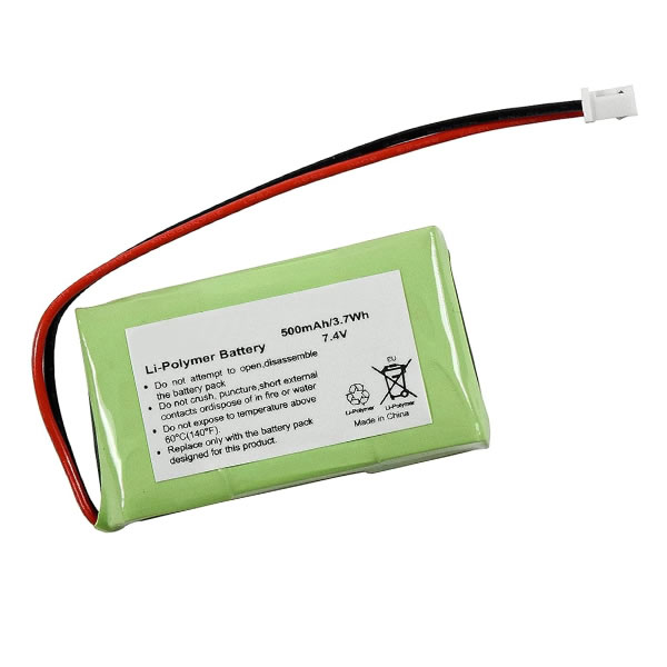 (image for) Replacement Battery for Dogtra 2300 2302 2500 2502 3500 3502 NCP Remote Controlled Dog Training Collar Receiver 7.4V 800mAh