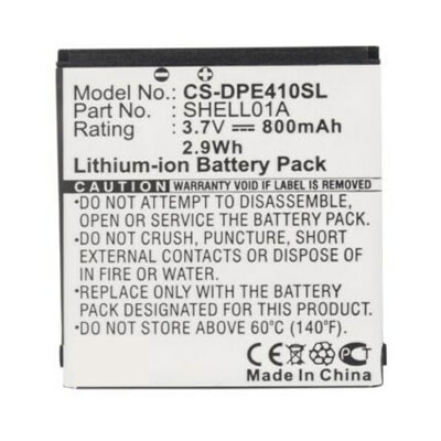 3.7V 800mAh Replacement SHELL01A Battery for Doro PhoneEasy 409 410 605 610 612 - Click Image to Close