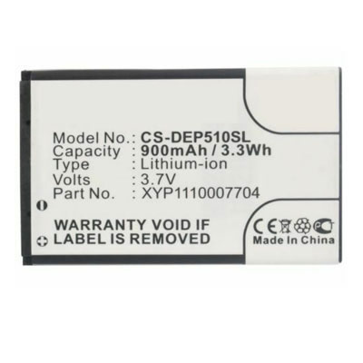 3.7V 900mAh Replacement Battery for Doro PhoneEasy 500 506 508 509 510 515 6030 715 - Click Image to Close