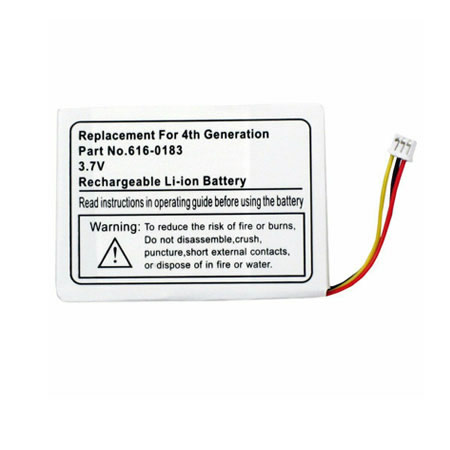 (image for) 3.7V 800mAh Replacement battery for Apple iPod Classic 4th Photo 4th Gen 616-0198 616-0215 616-0206