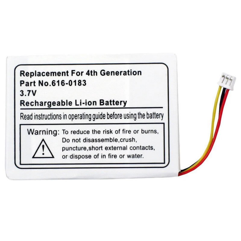 (image for) 3.7V 800mAh Replacement battery for Apple iPod Classic 4th Photo 4th Gen 616-0198 616-0215 616-0206