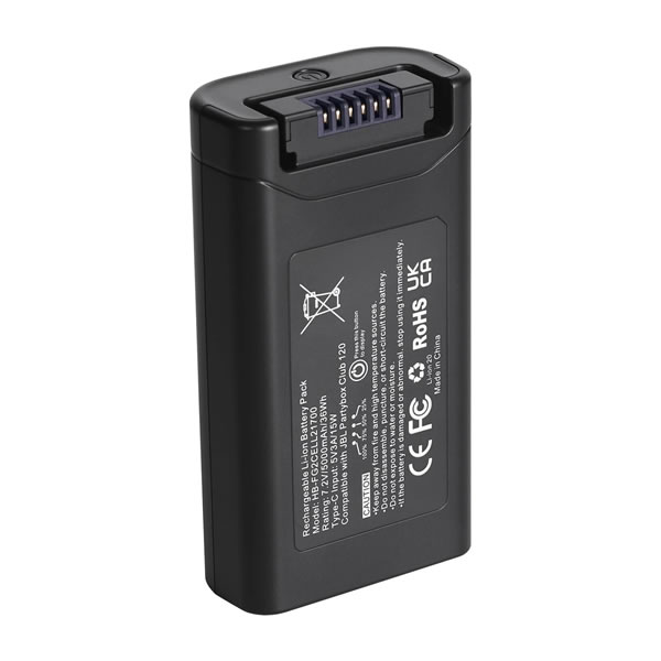 (image for) Replacement Lithium-ion Battery for JBL 200 PartyBox Club 120 Replaceable 7.2V 5000mah 43.2Wh