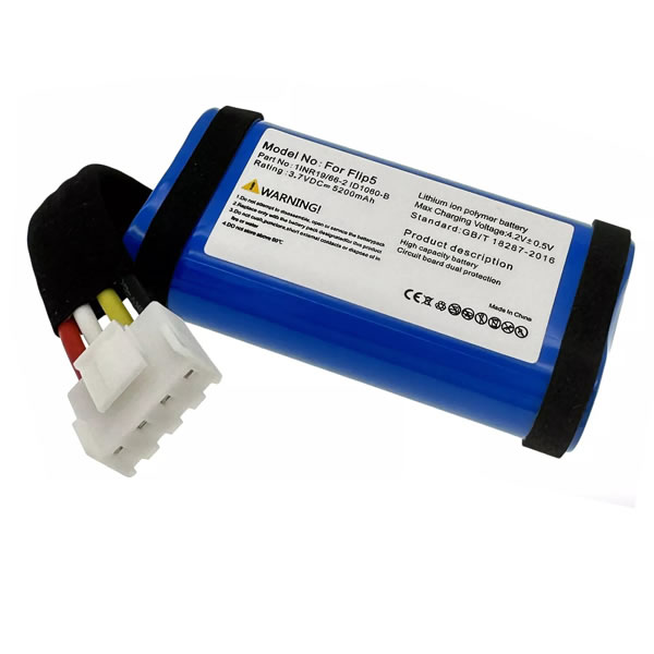 (image for) Replacement Battery for JBL Flip 5 Portable Wireless Speakers GB/T18287-2016 5200mAh