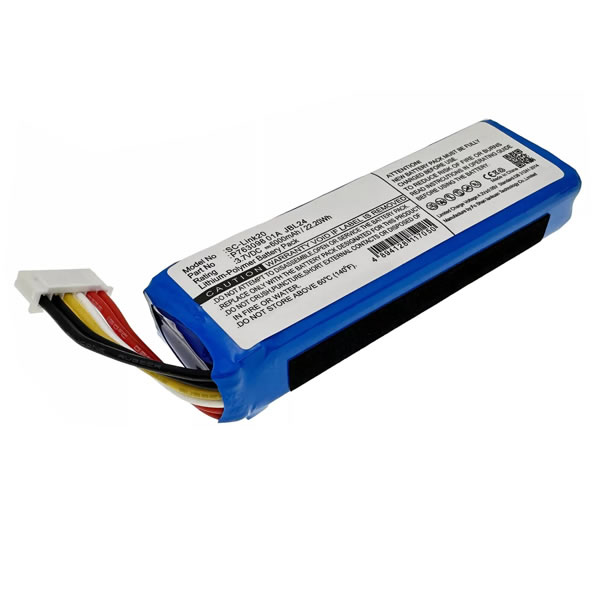 (image for) 3.7V Replacement Battery for JBL Link 20 Speaker JBL P763098 01A 6000mAh
