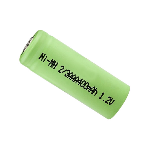 (image for) Replacement 2/3AAA Rechargeable Battery for Solar Lights Flowers Ni-MH 1.2V 400mAh
