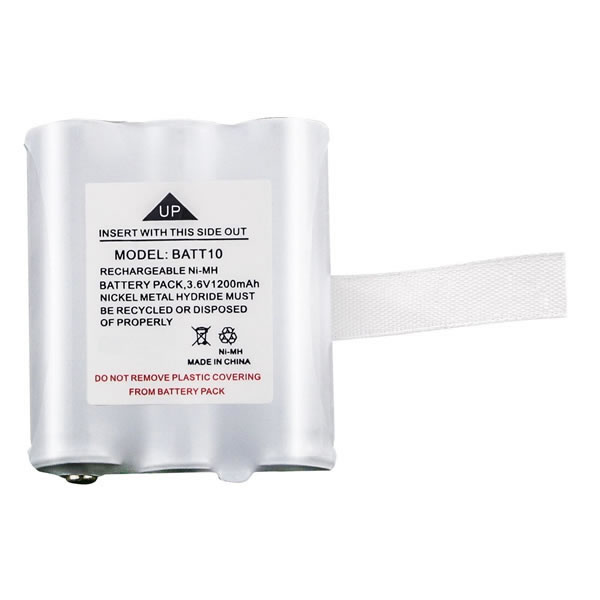 (image for) Replacement Battery for Midland BATT10 AVP13 X-Talker T71 T75 T77 T79 3.6V 1200mAh