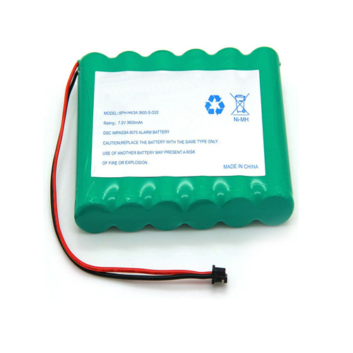 7.2V Replacement Battery for DSC IMPASSA 9057 9095 Alarm 17000152 6PH-H-4/3A3600-S-D22