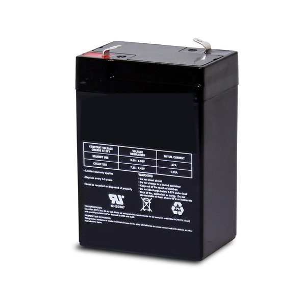 (image for) 6V Replacement UB645EBALT14 Battery for (SLA) .187 TT Kalee Mercedes Benz 300Sl W198 Ride-on 4.5Ah