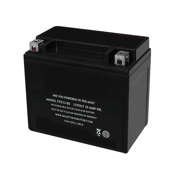 (image for) 12V 10Ah Replacement YTX12-BS SLA battery For Honda TRX350 Rancher 00-06