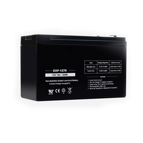 2 Pack Replacement 12V 7Ah Battery for Razor E200 E300S 20Hr Sealed Lead Acid Battery