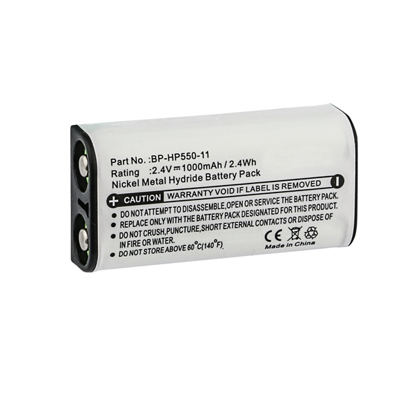 (image for) 2.4V 1000mAh Replacement BP-HP550-11 Battery for Sony MDR-RF810 RF840 RF850 rf860 rf925 rf970