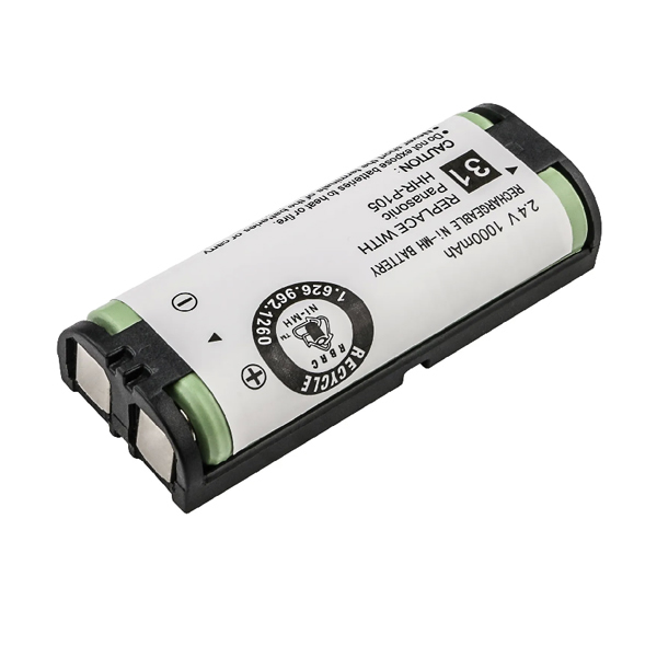 Replacement Phone Battery for Panasonic HHR-P105 HHRP105 TYPE 31 KX242 KX243 KX571 KX-TG670 2.4V