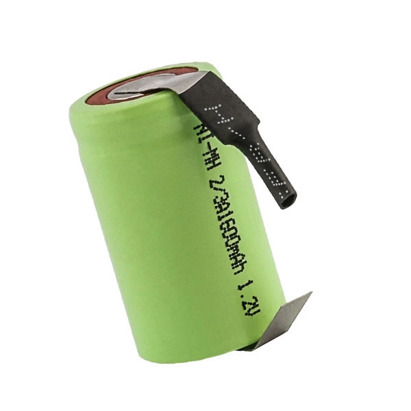 (image for) Replacement 2/3A Ni-MH Battery With Tabs for electric tools toys radios 1.2V 1600mAh