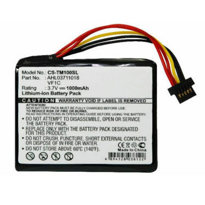 Replacement GPS Battery for TomTom AHL03711018 VF1C Go 1000 2405 2435 2505