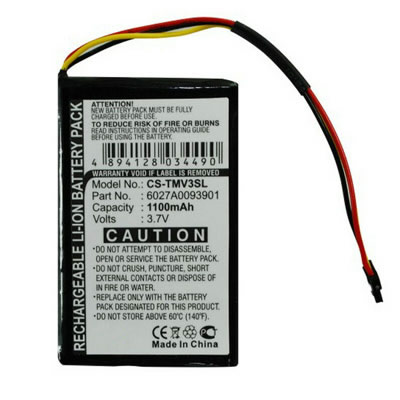 (image for) Replacement GPS Battery for TomTom XL IQ V3 4EM0.001.01 CS-TMV3SL 6027A0093901