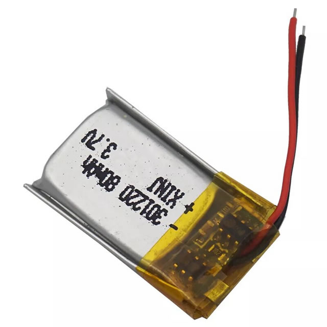 (image for) 3.7V Polymer Lipo Battery 301220 031220 For MP3 Headset Record Pen 80mAh Replacement